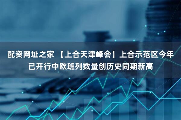配资网址之家 【上合天津峰会】上合示范区今年已开行中欧班列数量创历史同期新高
